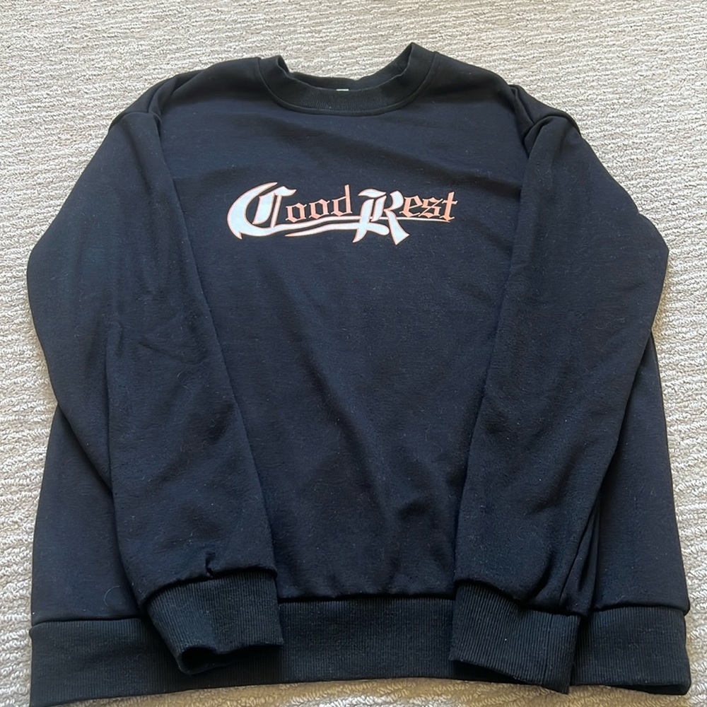 “Good rest” crew neck